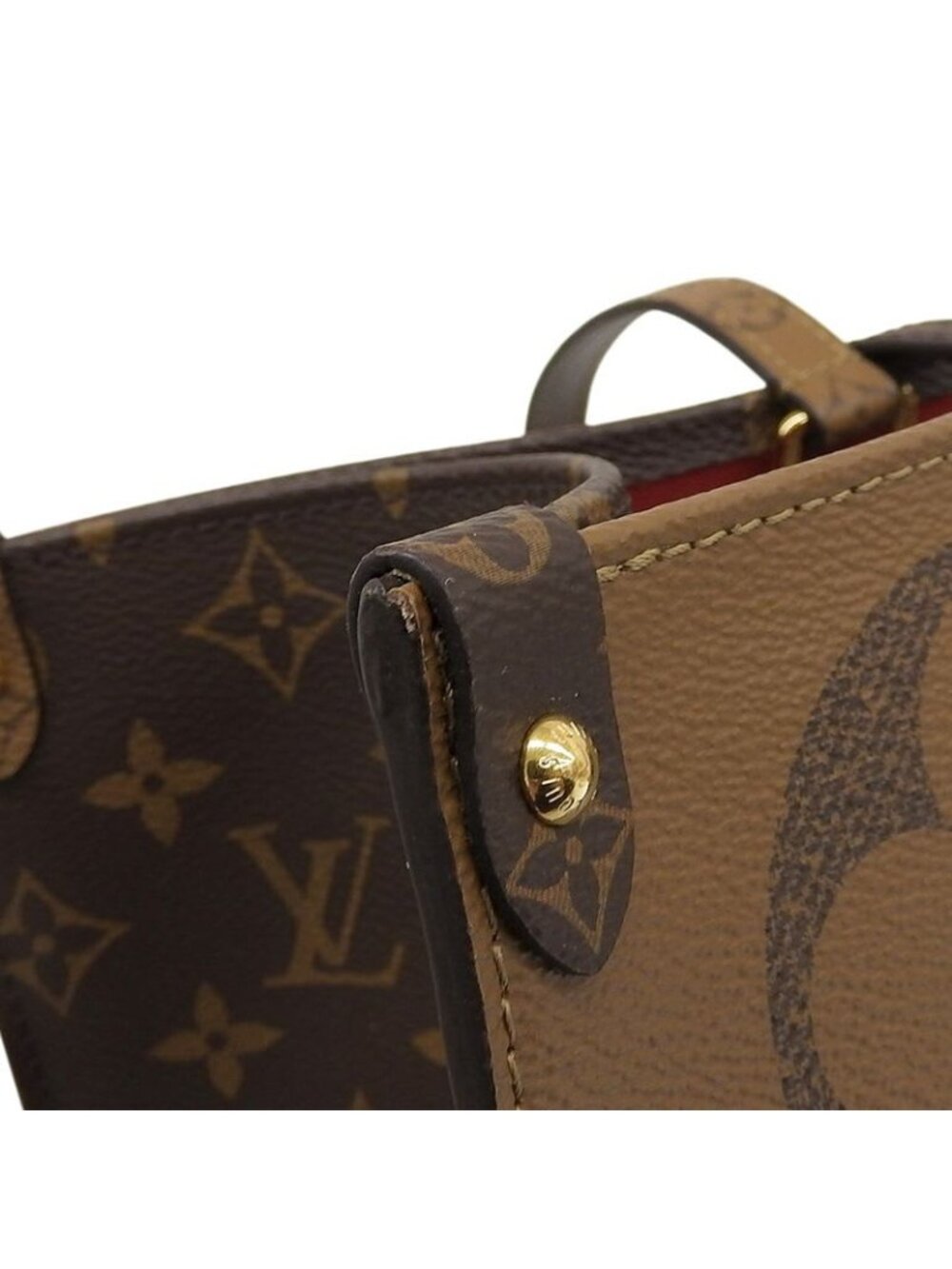 Louis Vuitton Monogram Reverse On The Go GM Tote Bag - Picture 4 of 7